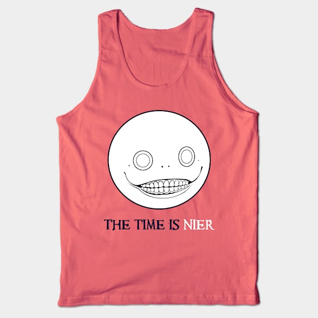 The Time is Nier Tank Top by Beetlebum